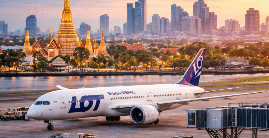 Warsaw–Bangkok Flights
