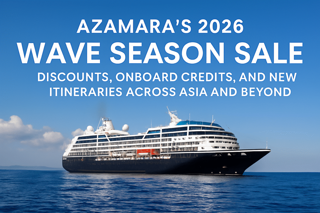 Now Azamara Launches 2026