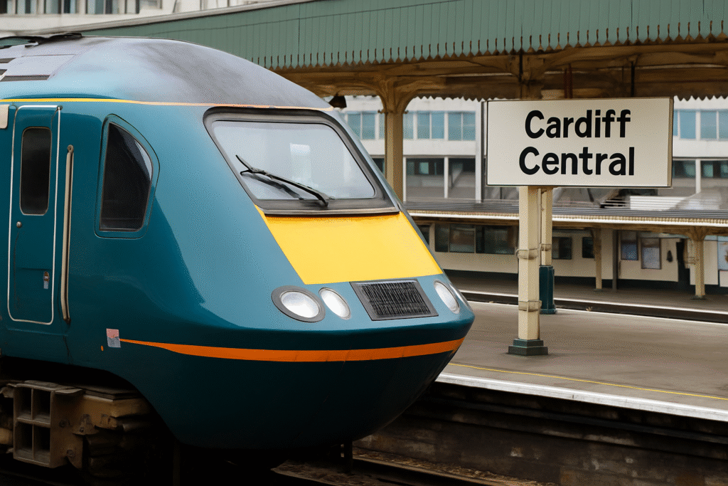 Now Cardiff Central Station