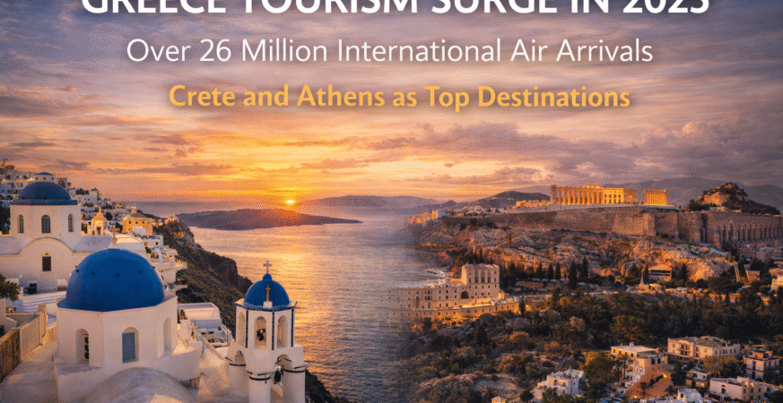 Now Greece Records Tourism Surge in 2025