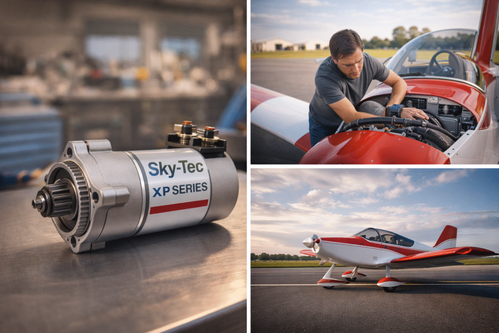 Now Hartzell Engine Technologies Unveils Sky-Tec XP Starters A Game-Changer for Homebuilt Aircraft in 2026