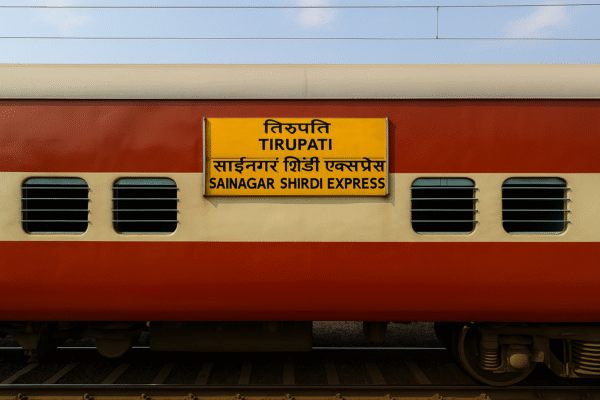 Now India Launches Tirupati–Sainagar Shirdi