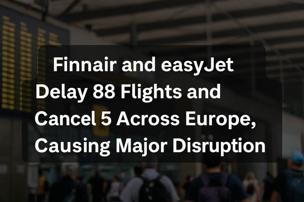 Now Major Flight Disruptions Hit Finland