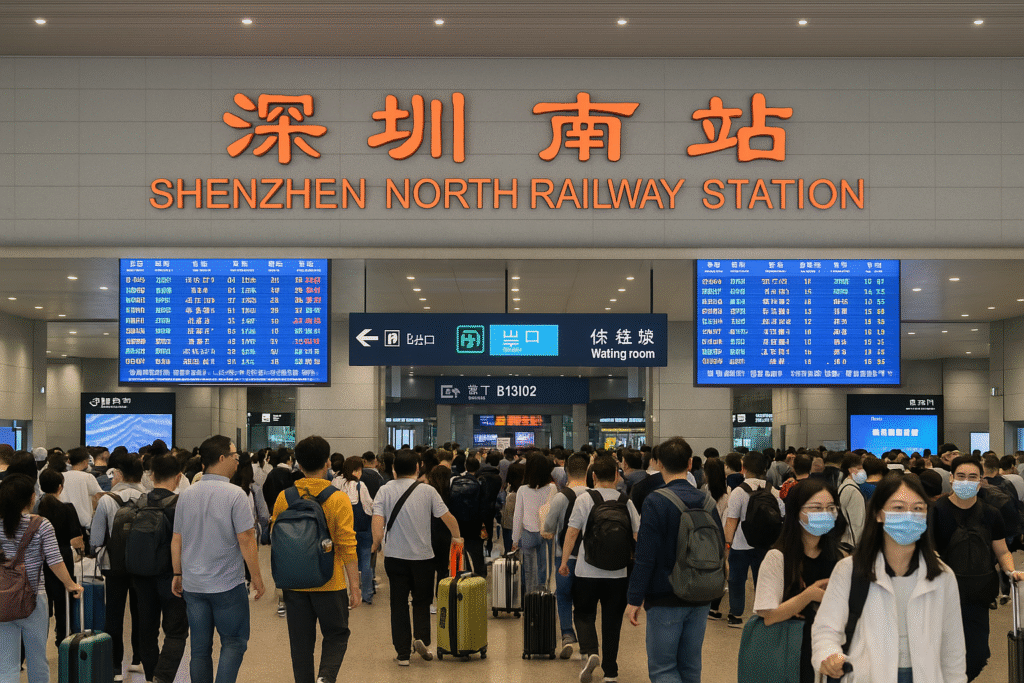 Now Shenzhen Sets Passenger Traffic