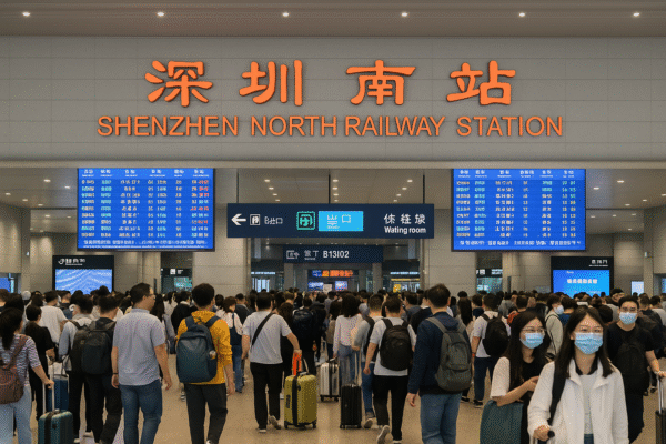Now Shenzhen Sets Passenger Traffic