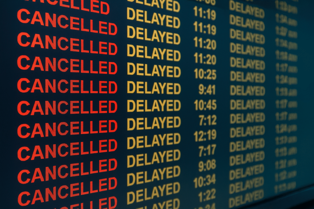 Now U.S. Faces Massive Flight Disruptions