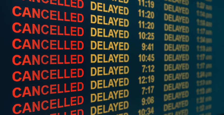 Now U.S. Faces Massive Flight Disruptions