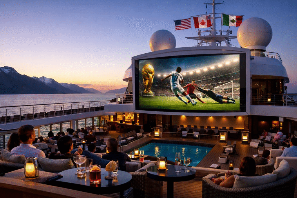 Seabourn to Broadcast All FIFA World Cup 26