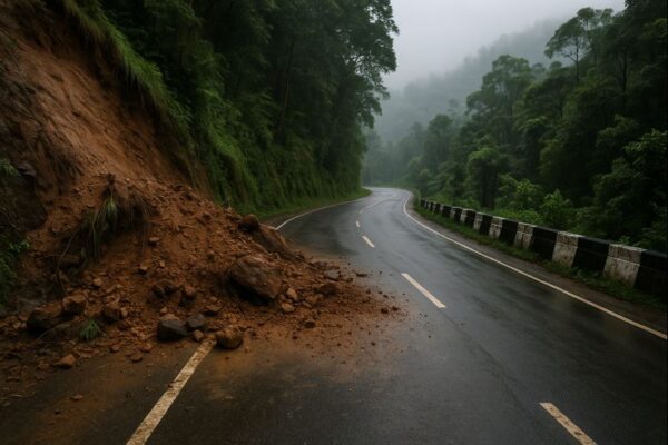 Nuwara Eliya landslide warning