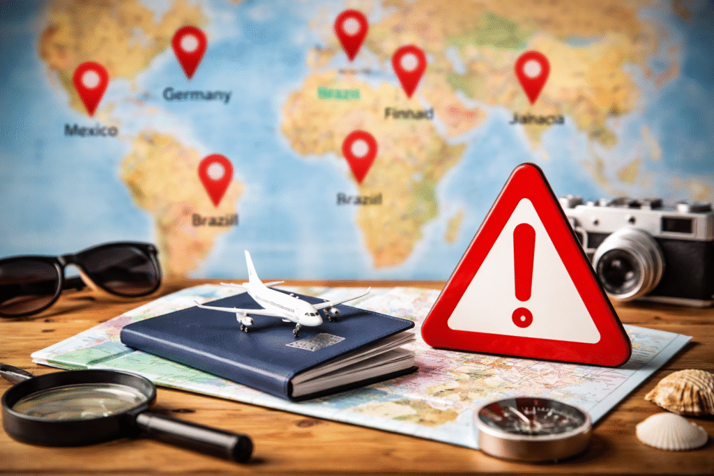 Global travel warning