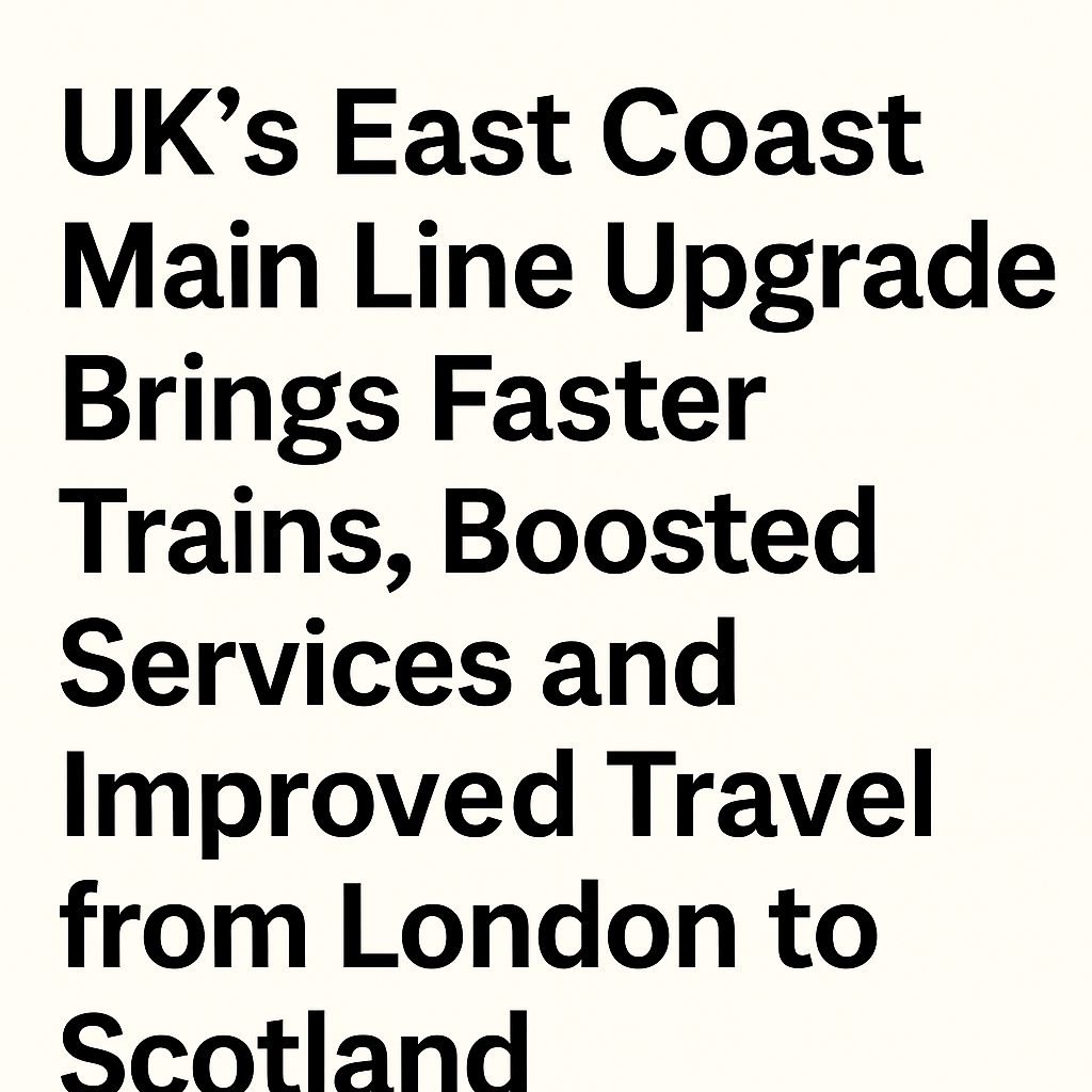 UK’s East Coast Main Line