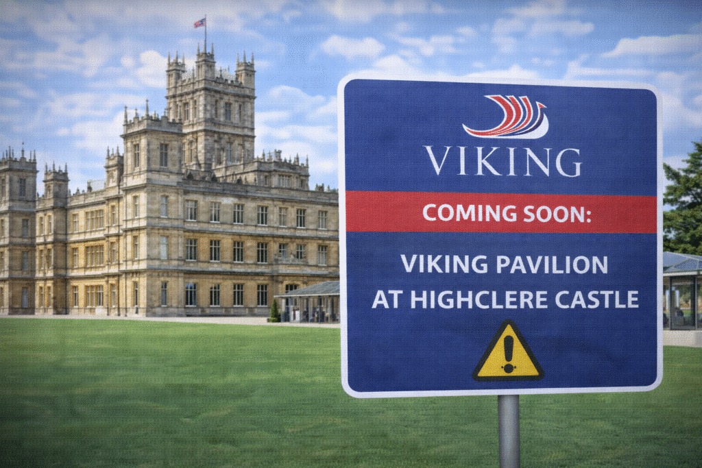 Viking and Highclere Castle Unveil