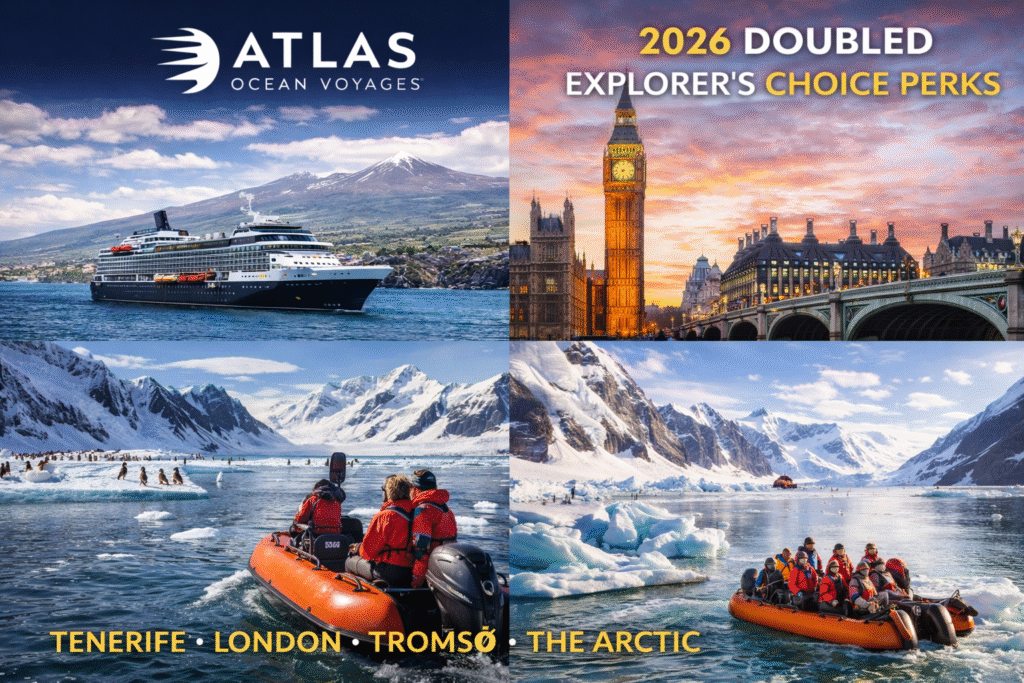 Atlas Ocean Voyages Elevates 2026