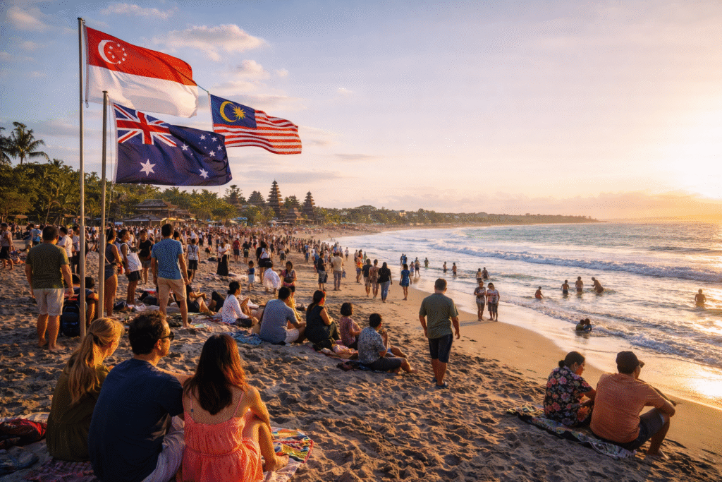Australia, Singapore, and Malaysia Boost Indonesia’s Tourism