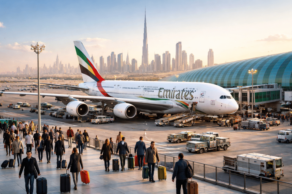 Post-Holiday Travel Rush