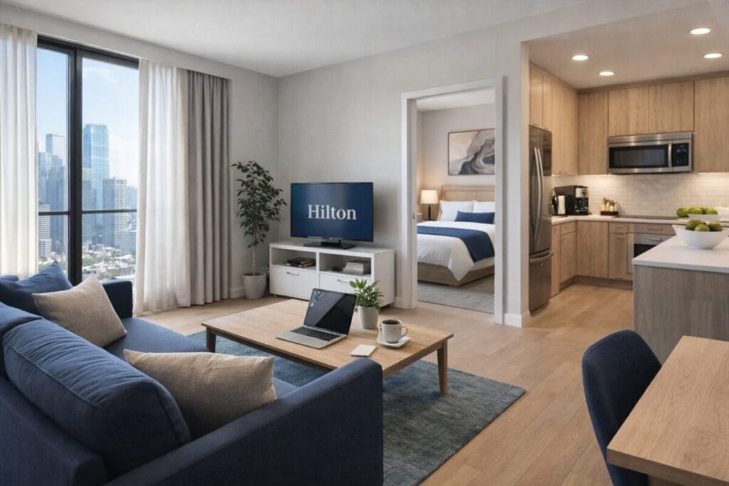 Hilton Expands Into Apartment-Style