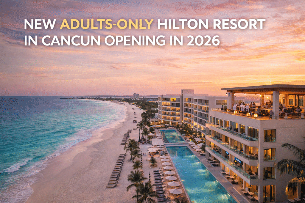 Hilton to Launch Sens Cancun