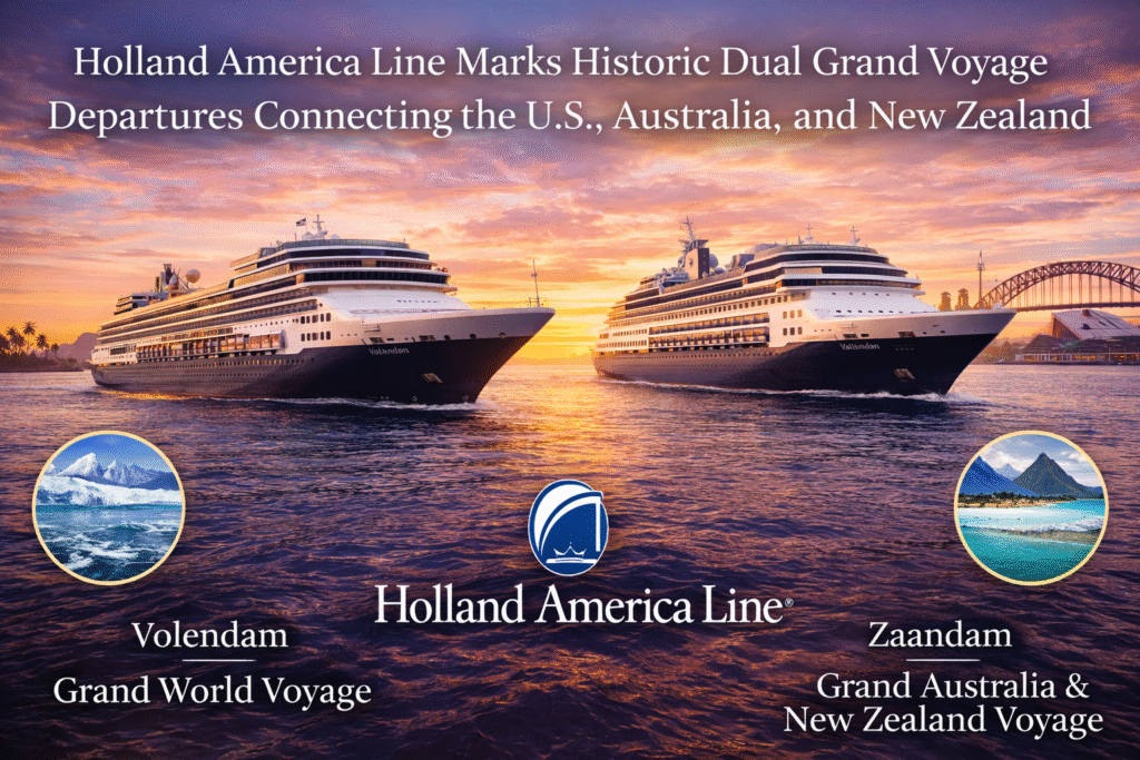 Holland America Line Marks Historic Dual Grand