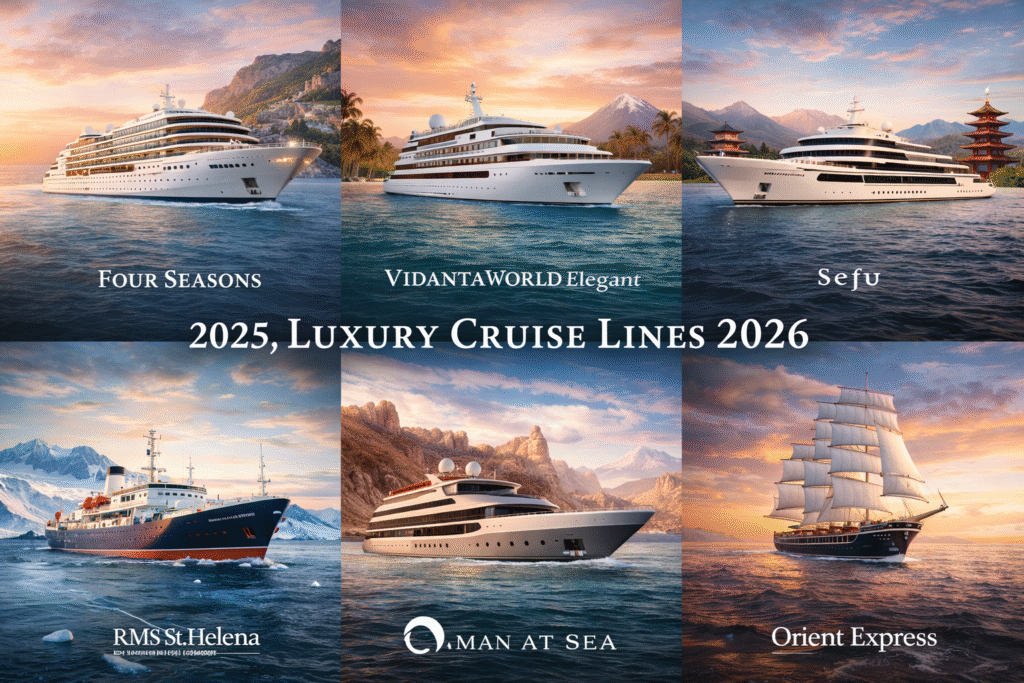 New Luxury Cruise Lines Set to Redefine Ocean