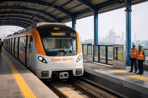 Now Agra Metro Nears Full Operations