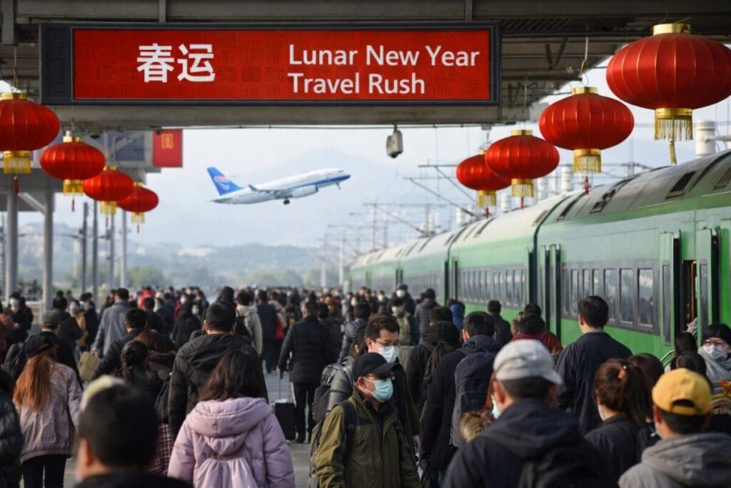 Now China Braces for Record Lunar New Year