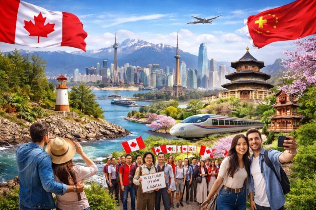 Now China and Canada Strengthen Tourism