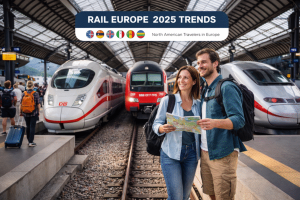 Now Rail Europe’s 2025 Travel Trends Reveal How North American Tourists Are Redefining European Rail Journeys