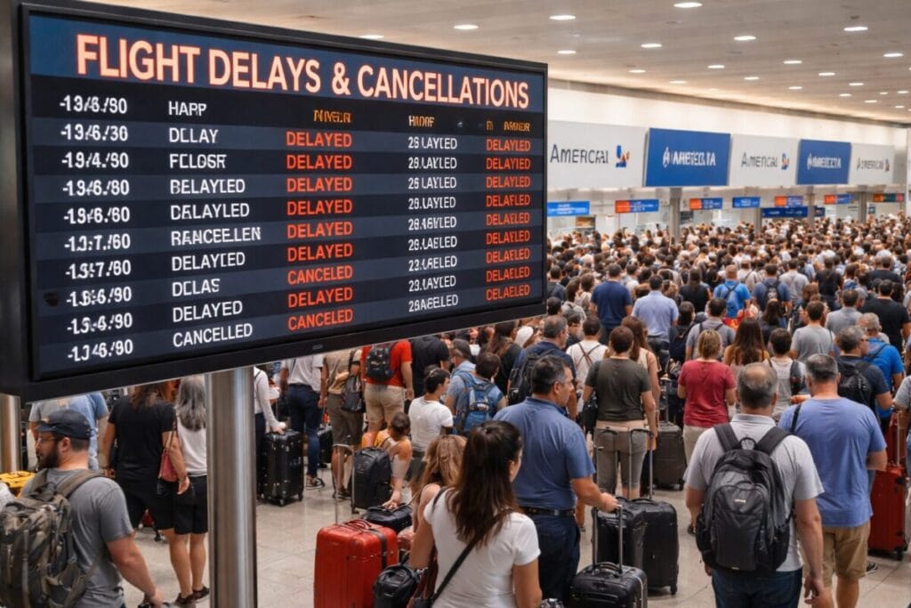 Flight cancellations