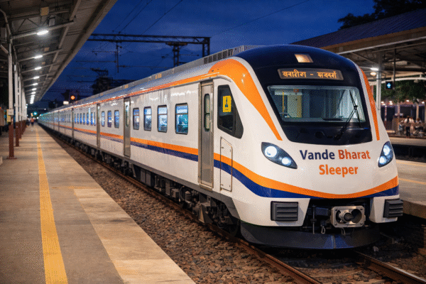 Vande Bharat Sleeper Train to Transform Overnight Travel Between Guwahati and Kolkata from January 2026