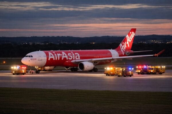 Flight D7221 Emergency Diversion