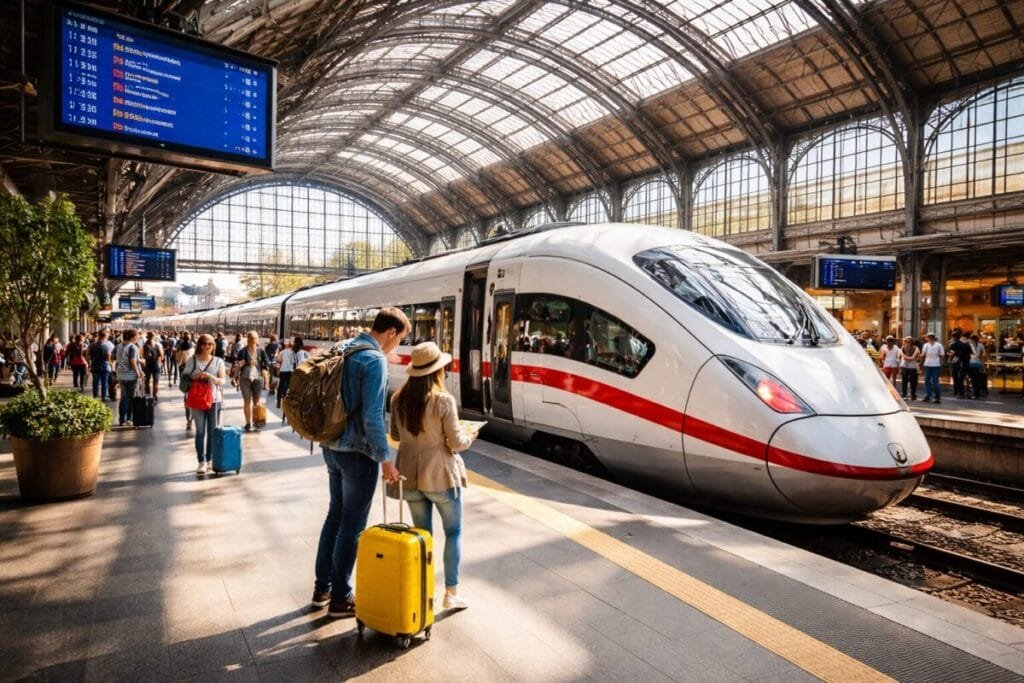 Europe sustainable rail travel