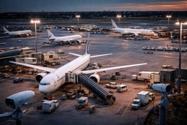 airport ramp visibility system
