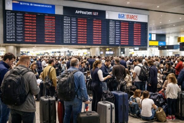 British Airways and Air France Delays