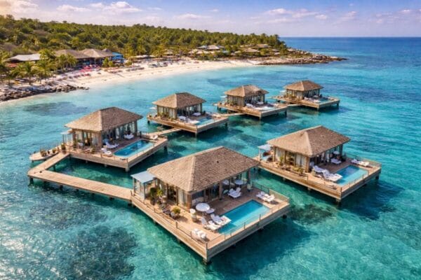 Floating Villas Debut at Great Stirrup Cay