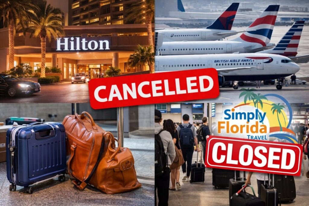 travel agency collapse impact