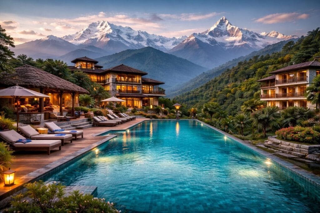 Nepal luxury mountain resort