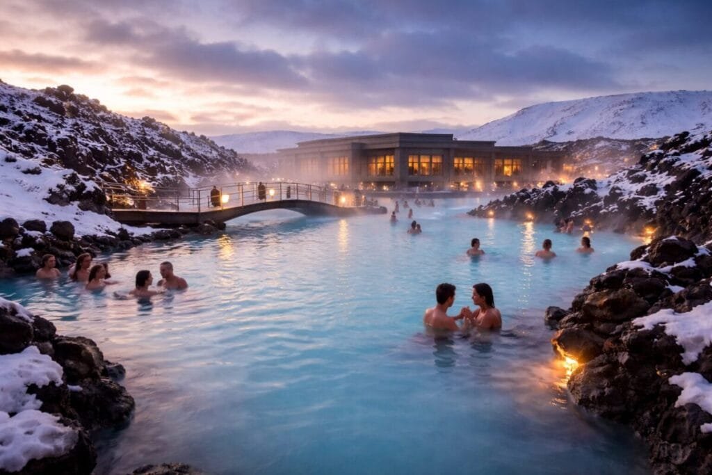 winter hot springs