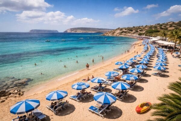 northern Malta beaches