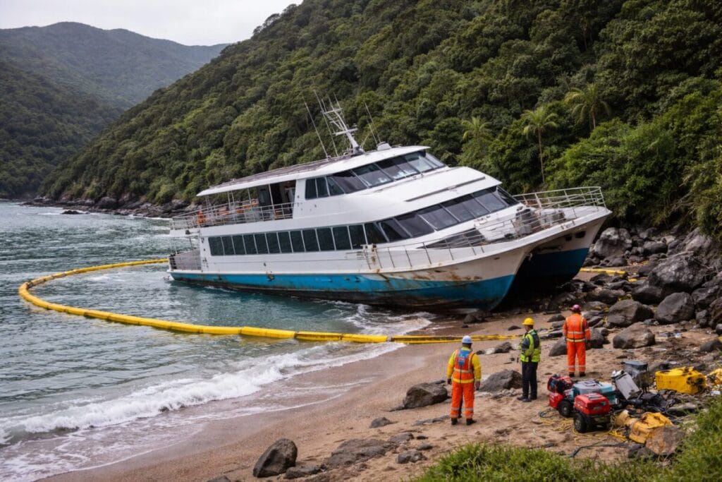 Akaroa Harbour Wreck