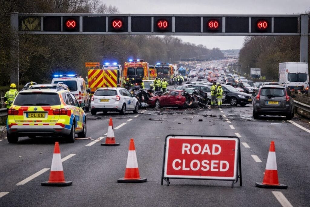 Now A52 Brian Clough Way Closure