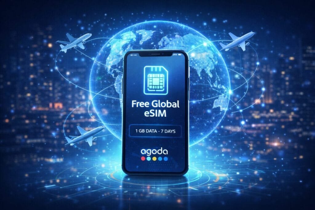 Now Agoda Introduces Free Global eSIM