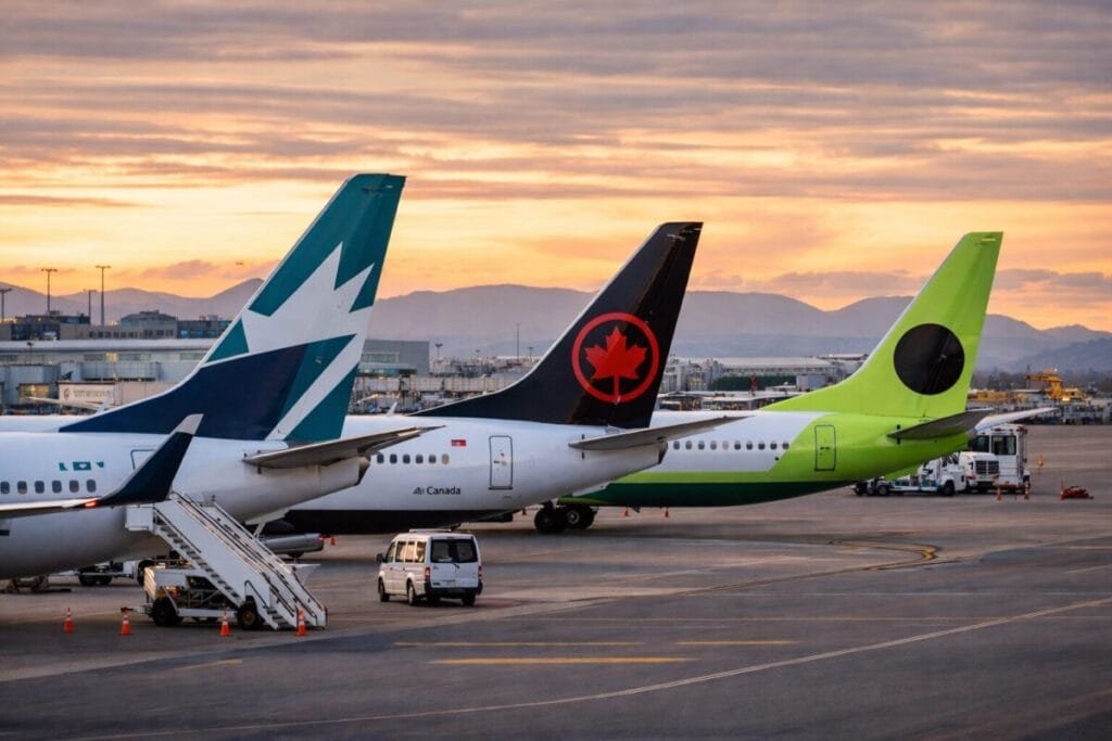 Now Canada–US Air Travel Slows Sharply