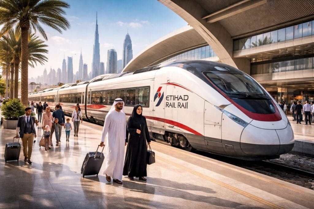 Now Etihad Rail Passenger Service