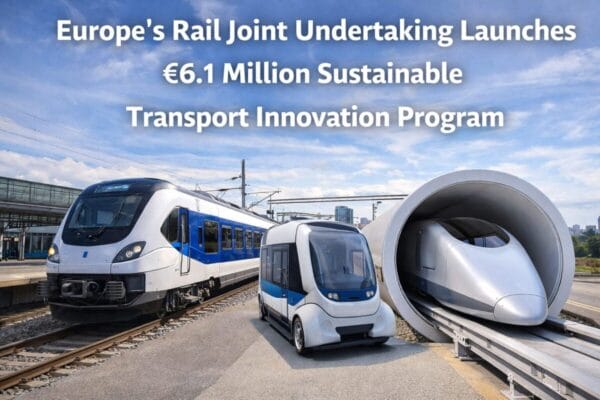 Now Europe’s Rail Joint Undertaking Launches