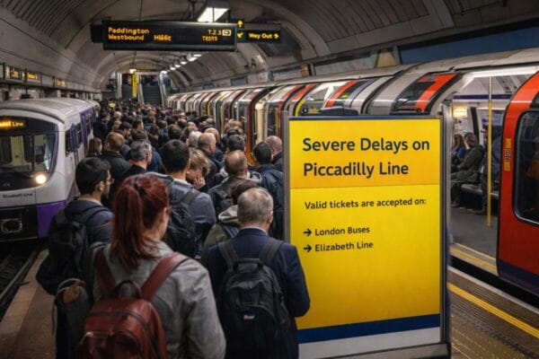 Now London Transport Disruptions