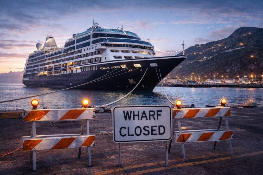 Now MV Azamara Journey Arrival