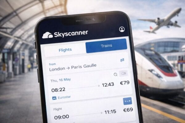 Now Skyscanner Launches Rail