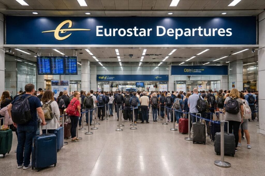 Now St Pancras Eurostar Terminal Announces
