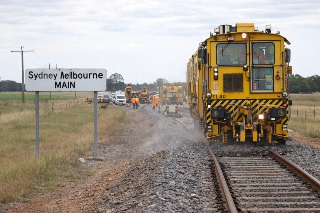 Now Sydney to Melbourne Rail Line