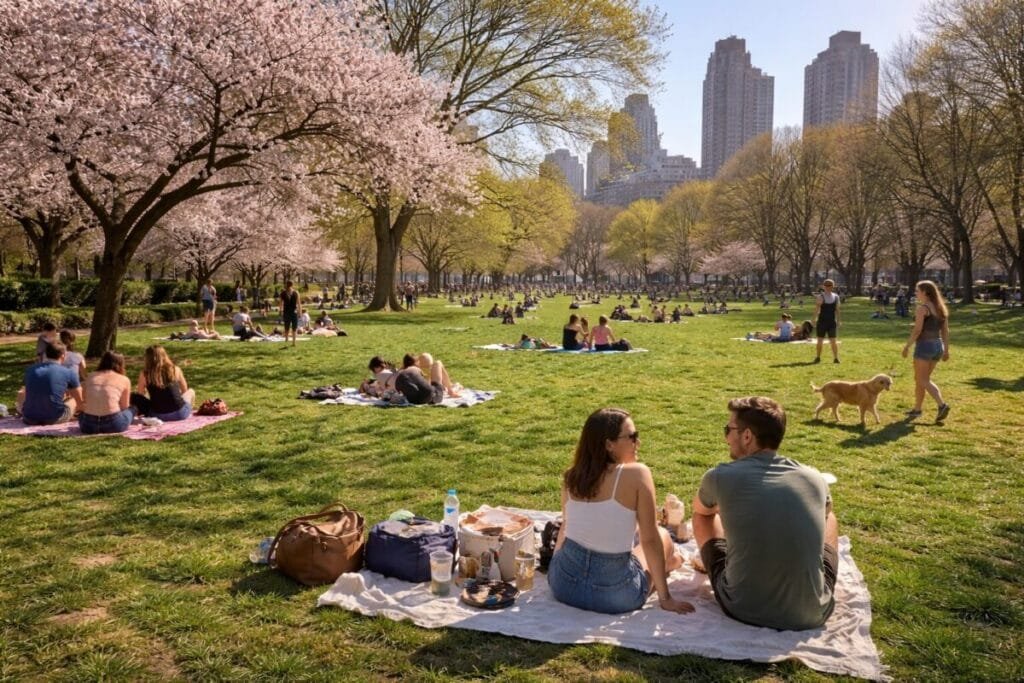 Now US Heatwave Sparks Early Spring